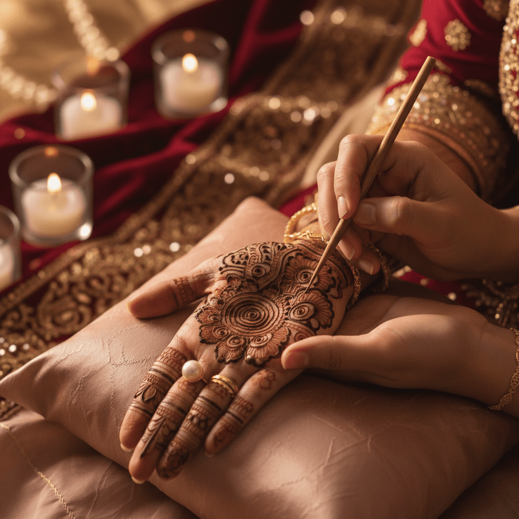 Bridal mehendi design